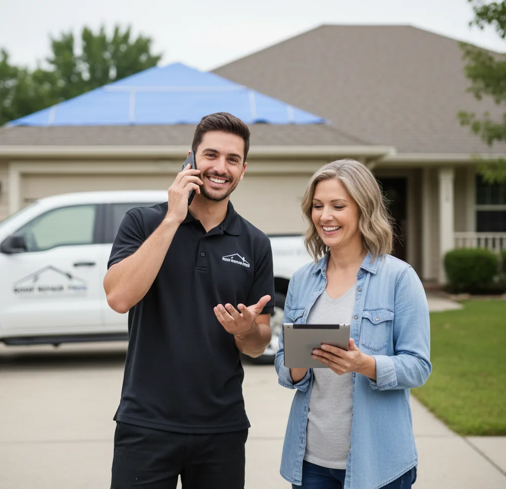Modern Solutions Roof Repair customer support in Choctaw